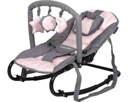 Little World Wipstoel Starwing Grey Pink