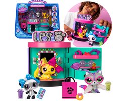 Littlest Pet Shop - Stijlvolle boetiek, Set met drie dieren, figuren 264-266, 3-PACK + accessoires