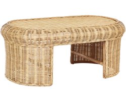 LIVADEIA - Tuintafel - Natuurlijk - Rotan