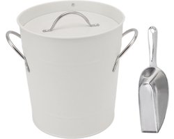 Livano Champagnekoeler - Drankkoeler - Champagne Bowl - Champagneschaal - Drankemmer - Champagne Emmer - Wit