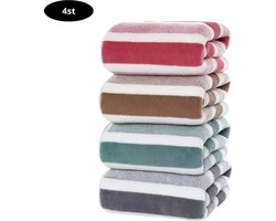 Livano Handdoeken Set - Hotelkwaliteit - Handdoek - Towel - Gemixt - 4 Stuks