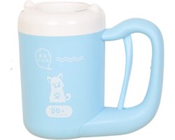 Livano Hondenpoten Reiniger - Hondenpoten Schoonmaken - Honden Verzorging - Potenreiniger Hond - Poot Reiniger - Hond - Blauw