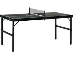 Livano Tafeltennis Net - Pingpong Set - Pingpongbatjes - Pingpongballen - Table Tennis - Zwart