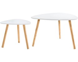 Livarno home Bijzettafelset - 2 Stuks - Max belasting: elk 5kg - Modern Design