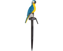 Livarno home Decoratie Solar lamp Papegaai Blauw