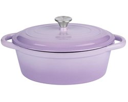 Livarno Home Gietijzeren braadpan 3.8 Liter Lila
