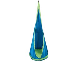 Livarno Home Hangstoel voor kinderen - Blauw - 100% Polyester - 55 x 165 cm