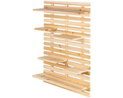 Livarno Home Houten Wandrek - 60 x 80 x 17 cm