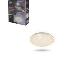 Livarno Home® LED Plafondlamp Rond Ø30 cm – Sterrenhemel Effect – 36 LED’s – 1050 lm – 4000K Neutraal Wit Licht – Energieklasse D – Inclusief Montageset