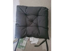Livarno home Zitkussen 35 x 35 cm Grijs