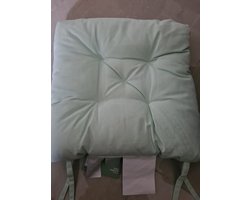 Livarno home Zitkussen 35 x 35 cm mintgroen