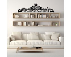 Liverpool- Wanddecoratie-youll never walk alone-Wanddecoratie Metaal-Muurdecoratie Metaal-VoetbalFan-Logo-Liverpool