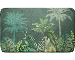 Livetti Badkamermat Badmat Toiletmat Douchemat 45x75cm Vagabonde Groen