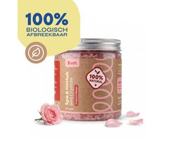 LIVIN' Bath Crystals French Rose - Whirlpools - Hottub Geuren - Spa & Bad Geuren - Tast Waterkwaliteit Niet Aan - Spa & Bad Aroma - Hoge Concentraat - Geschikt voor Jacuzzi, Bad en Hottub - 370G - Roze