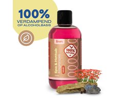 LIVIN' Spa & Bad Geur Musk - Whirlpools - Hottub Geuren - Spa & Bad Geuren - Spa & Bad Geur Musk - Op Alcoholische Basis - Tast Waterkwaliteit Niet Aan - Spa & Bad Aroma - Hoge Concentraat - Geschikt voor Jacuzzi, Bad en Hottub - 250ML - Roze