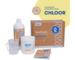 LIVIN' SpaReady Opblaasbare Spa - Whirlpools - Spa Onderhoud - Spa Onderhoudsset - Hottub Onderhoudsproducten - Whirlpool Reiniger - 90% Chloorvrij - Verwijdert Biofilm - 3 Maanden Pakket - Geschikt voor Intex en Bestway Opblaasbare Spa