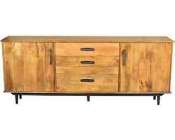 Livingfurn - Ayleen dressoir 200 cm - naturel