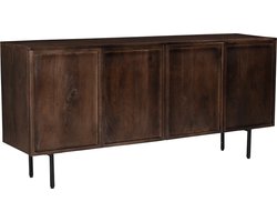 Livingfurn - Dressoir Elan - 180x75x40 cm - Mangohout