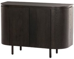 Livingfurn dressoir Tobago espresso 115x43x81 cm eiken