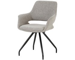 Livingfurn Eetkamerstoel Capp Taupe