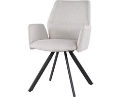 Livingfurn Eetkamerstoel Diana Beige