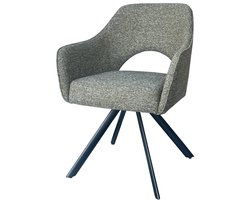 Livingfurn Eetkamerstoel Helen Turtle - Set van 2