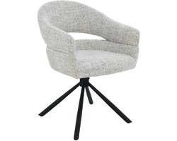 Livingfurn Eetkamerstoel Linn Bisque Oasis