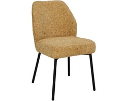 Livingfurn Eetkamerstoel Tess Honey - Set van 2