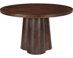 Livingfurn - Eetkamertafel Brix Clubs 130cm - Mangohout