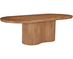 Livingfurn - Eetkamertafel Sevilla 300cm - Mangohout