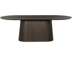 Livingfurn - Eetkamertafel - Tobago Espresso 230cm - Bruin