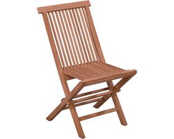 Livingfurn Klapstoel Teakhout - Set van 2