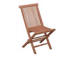 Livingfurn Klapstoel Teakhout - Set van 2