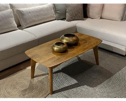 Livingfurn - Salontafel Elias - 60x110x42cm - Mangohout