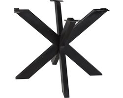 Livingfurn Tafelpoten Spin poot  - voor eettafel rond 150 cm Gecoat Staal