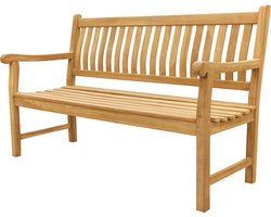 Livingfurn Tuinbank Bench Patrick 5 cm 150 cm Teakhout
