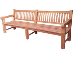 Livingfurn - Tuinbank Patrick Breed Teakhout 250 cm