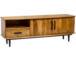 Livingfurn - TV Meubel Elias 152cm - Mangohout