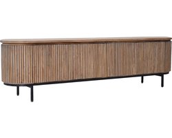 Livingfurn - TV-meubel - Lausanne - Teakhout - 210cm