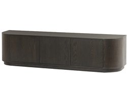 Livingfurn - TV-Meubel Novero Espresso - 40x180x45cm