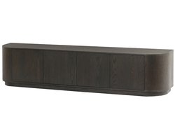 Livingfurn - TV-Meubel Novero Espresso - 40x220x45cm