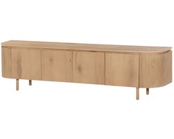 Livingfurn tv meubel Tobago 210x43x56 cm eiken