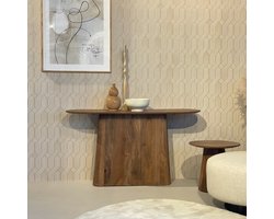Livingfurn - Wandtafel - Salvator 140cm - Bruin