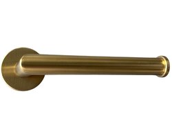 Livinq Toiletrolhouder - Wc Rol Houder Messing - Wc Rolhouder - Goud - Geborsteld Messing PVD