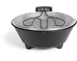 Livoo - Vrijstaande elektrische barbecue 30cm 1250w zwart - DOC267