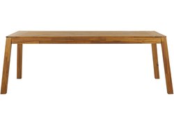 LIVORNO - Tuintafel - Lichte houtkleur - 90 x 210 cm - Acaciahout