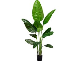 Livz kunstplant 160cm - Strelitzia - Kunstplanten - kunstboom - bananenplant - Kamer decoratie - nep planten voor binnen en buiten