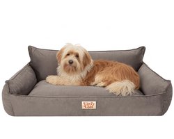Lizzy & Lola – Hondenbed - Hondenmand - Puffyy XXL – 106 x 80 cm - Taupe