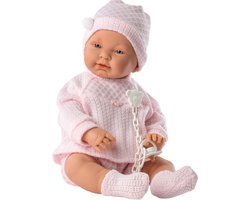 Llorens babypop Sofia blank meisje met speen 45 cm