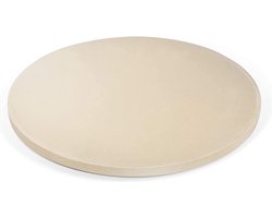 LM Kamado Pizzasteen 15 inch - 26 x 26 cm - Broodbaksteen - BBQ pizzasteen - Knapperige pizza's - BBQ Accessoires